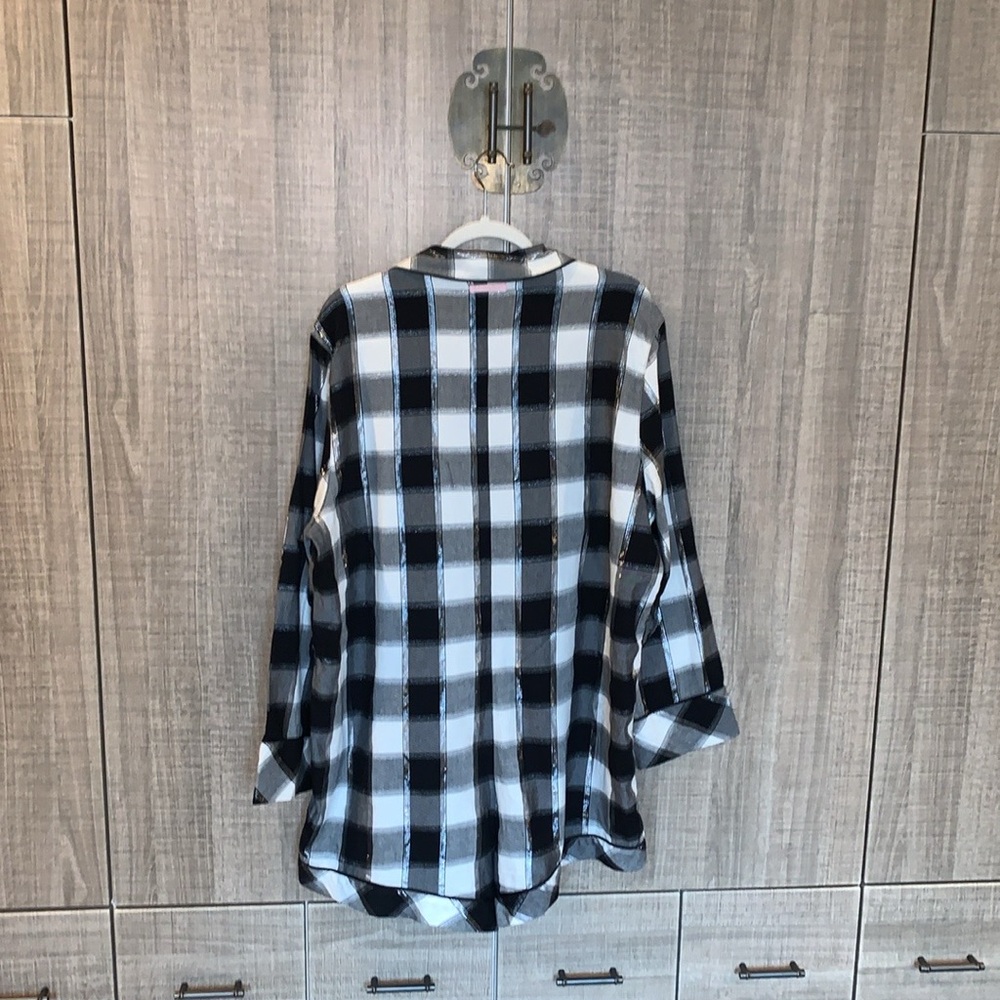 Victoria’s Secret Plaid Romper Pajamas. - Picture 4 of 15